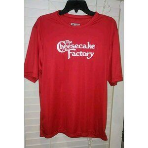 Cheesecake Factory CCF COLUMBIA (maryland) #2 shirt ADULT MEDIUM red